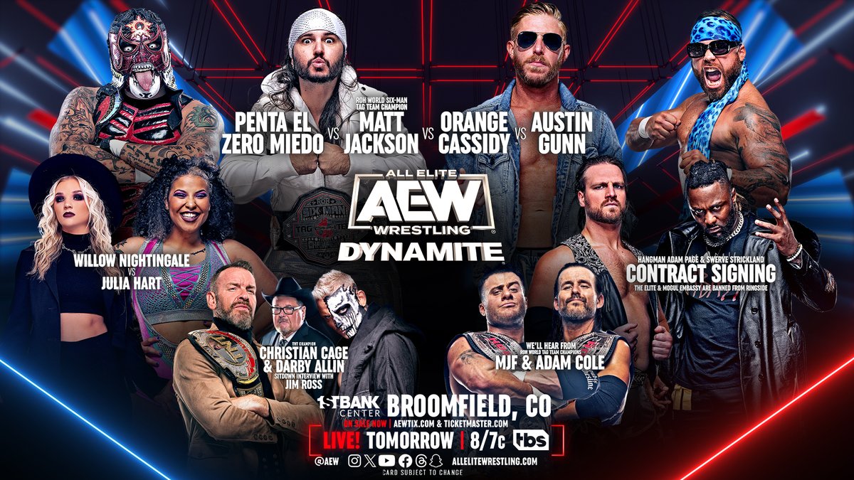 AEW Dynamite live results: WrestleDream go-home show