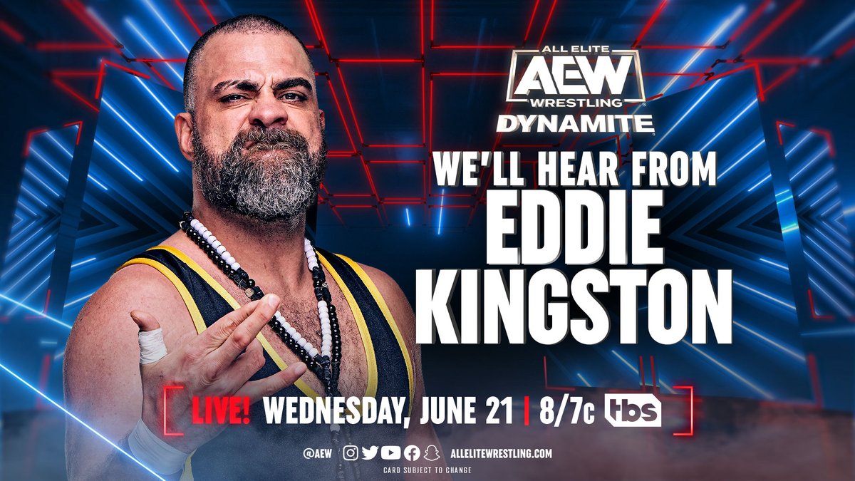 Eddie Kingston segment added to AEW Dynamite