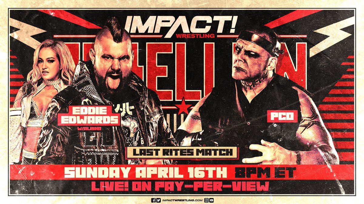 Last Rites match added to Impact Wrestling Rebellion