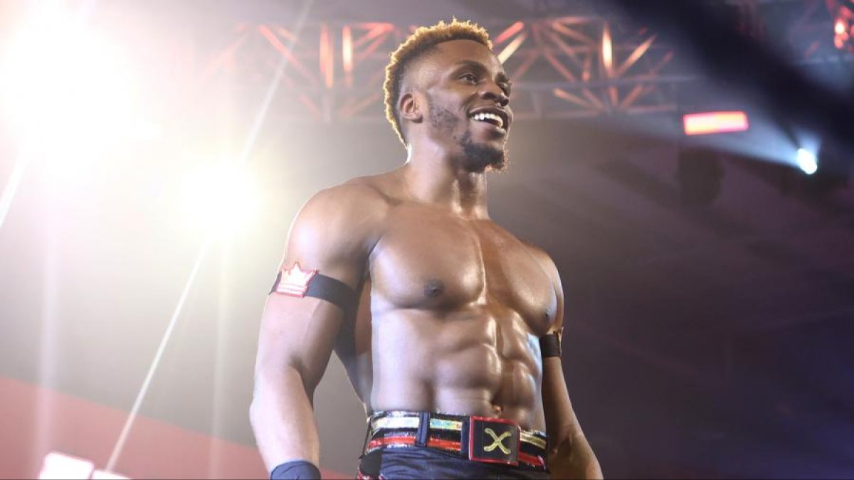 NXT’s Edris Enofe gets WWE logo chest tattoo