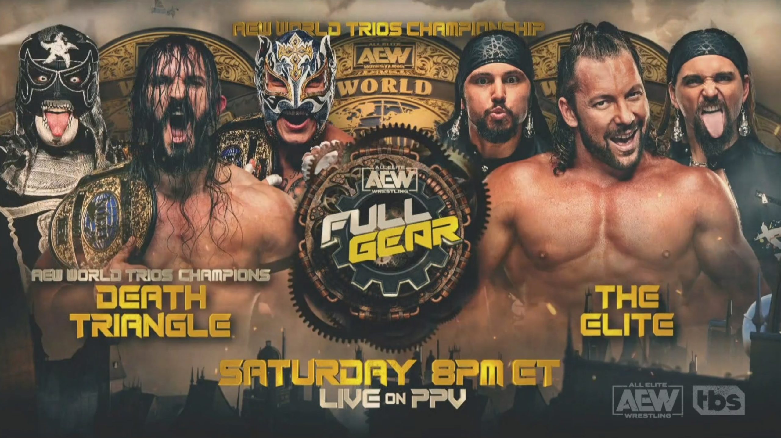 The Elite vs. Death Triangle announced for AEW Full Gear