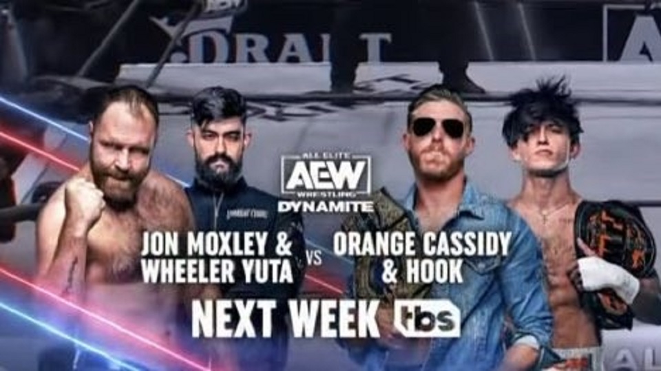 Moxley & Yuta vs. Cassidy & Hook set for next AEW Dynamite
