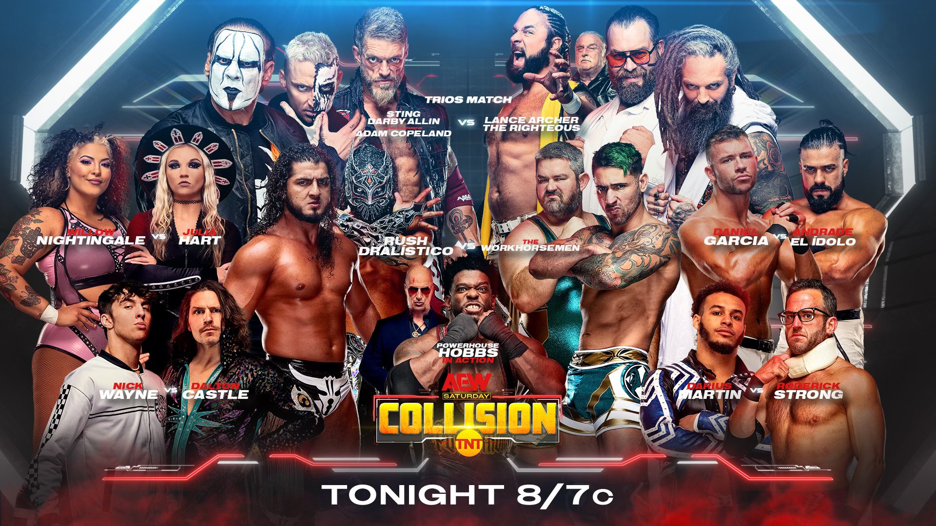 AEW Collision live results: Sting, Darby Allin, Adam Copeland team up