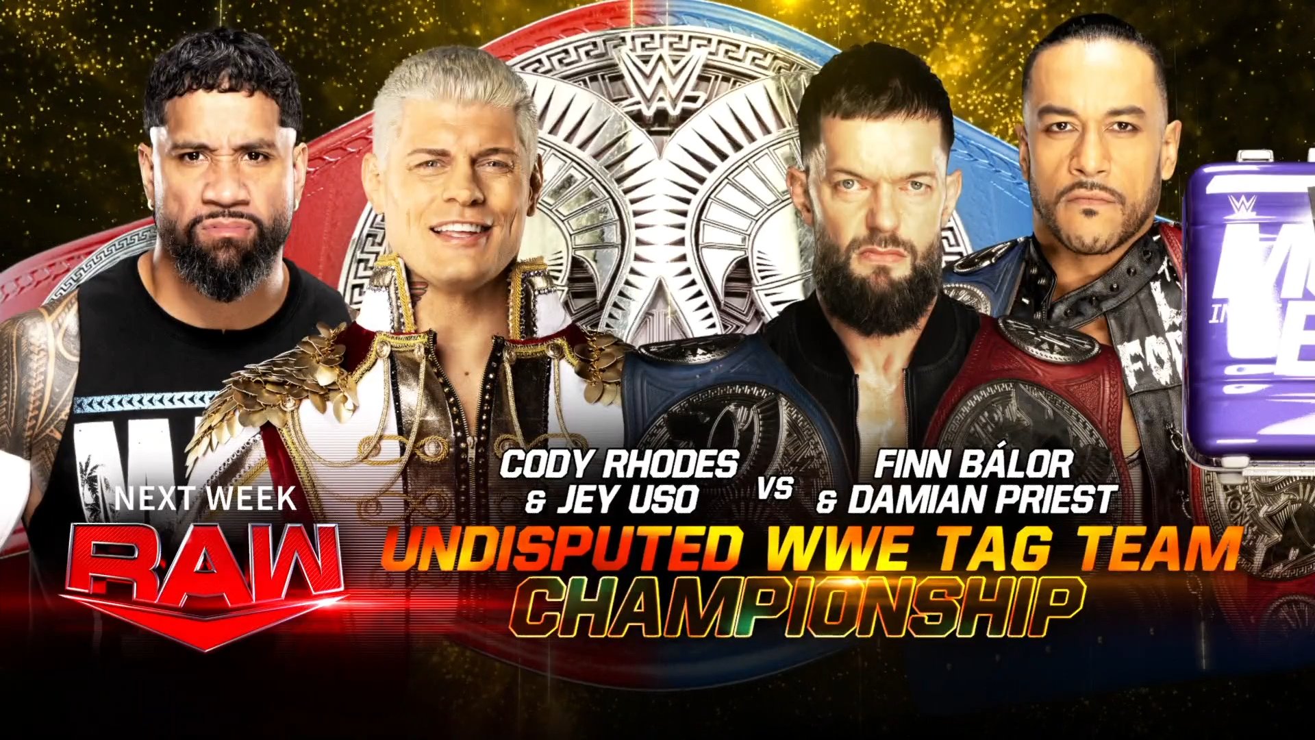 Tag Team title rematch booked for next week’s WWE Raw