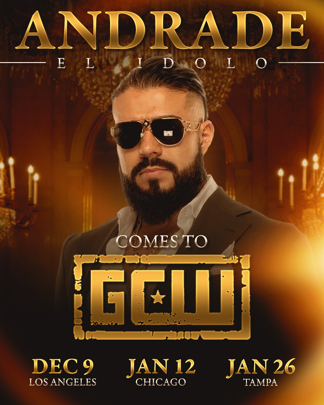 Andrade El Idolo to make GCW debut in December
