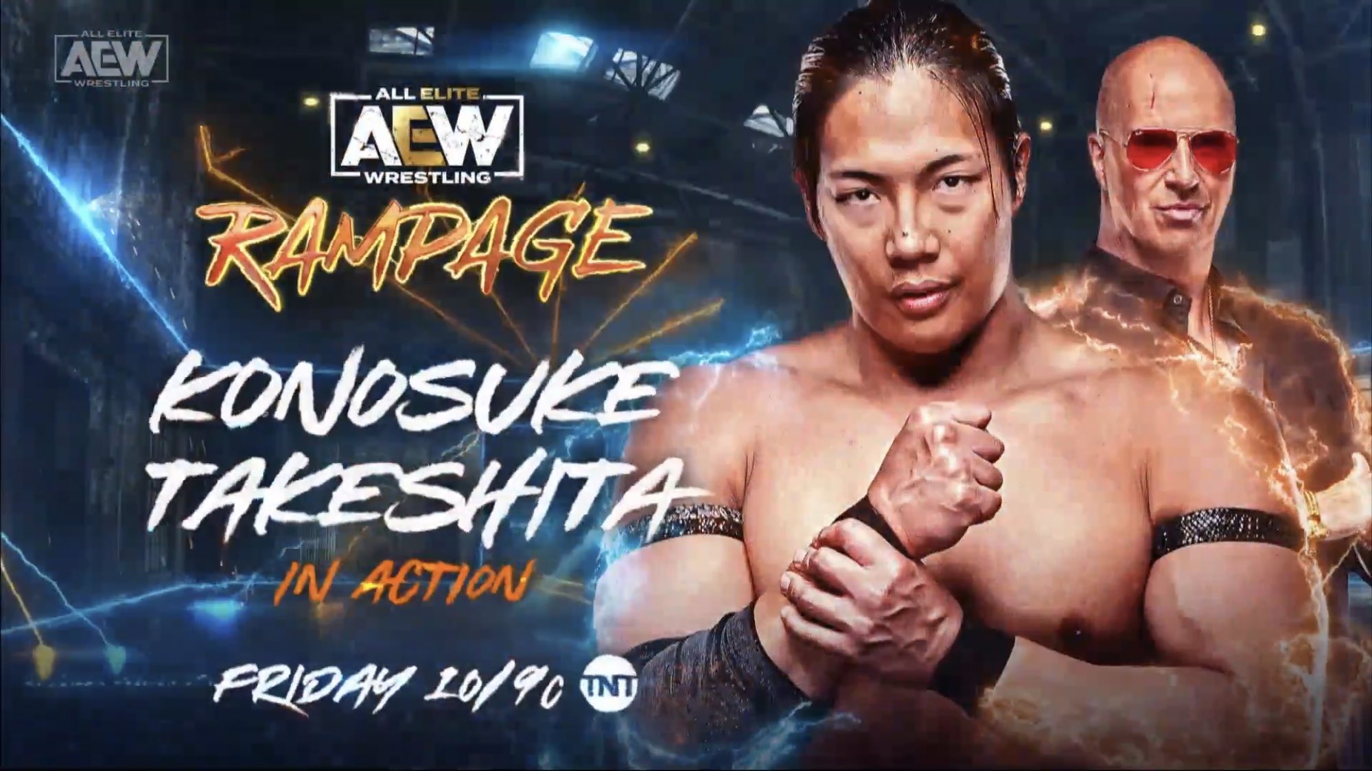 Konosuke Takeshita part of four-match AEW Rampage lineup