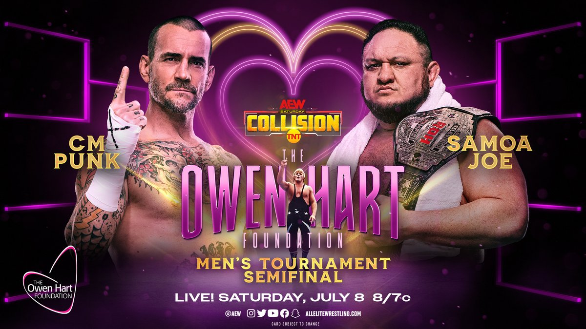 AEW Collision live results: CM Punk vs. Samoa Joe