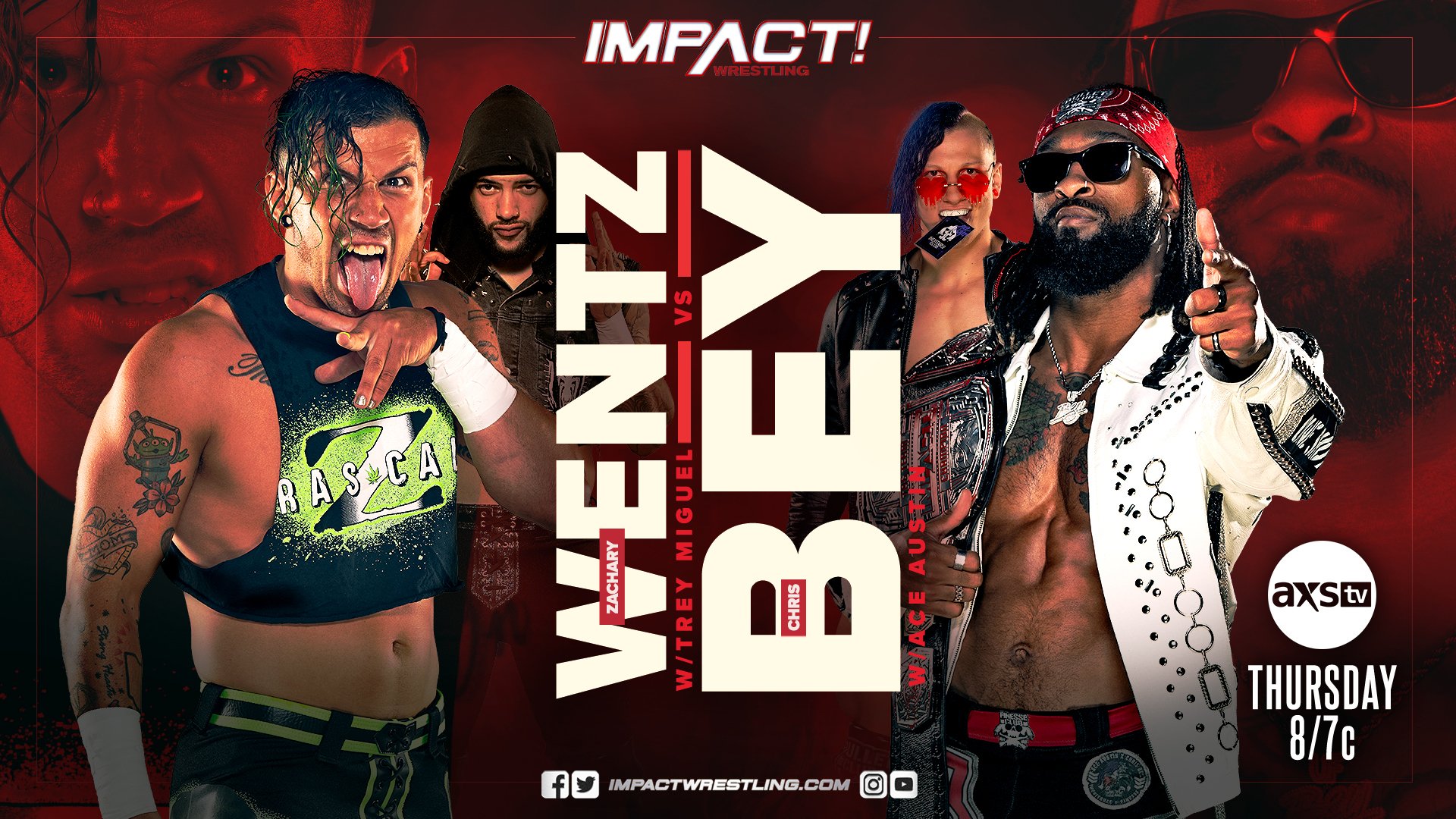 Four matches set for Slammiversary go-home edition of Impact Wrestling