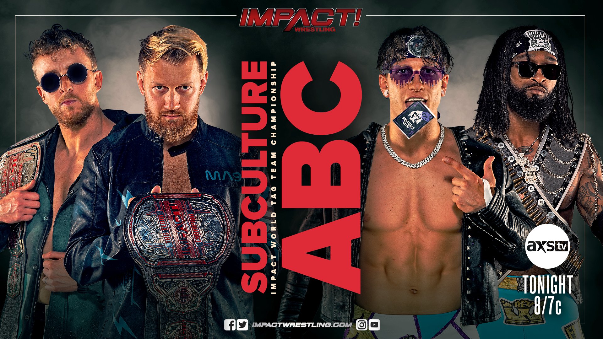 Impact Wrestling live results: Subculture vs. ABC Tag Team title match