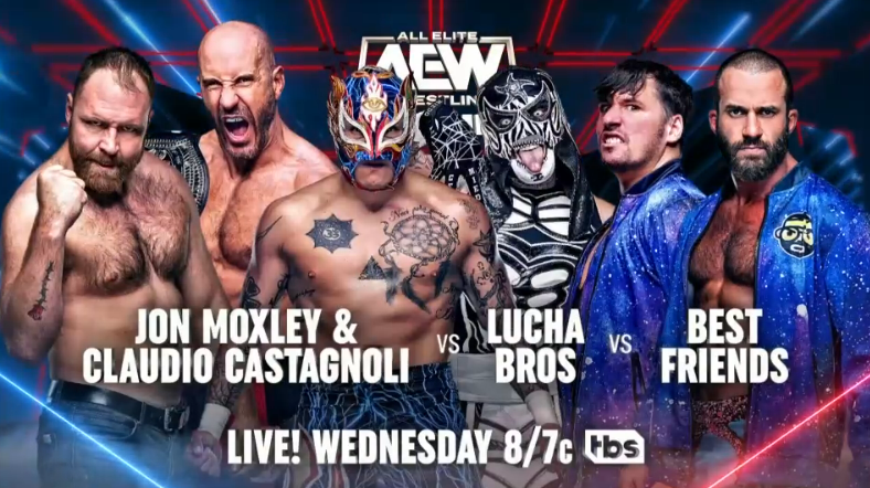 BCC vs. Lucha Bros vs. Best Friends added to AEW Dynamite