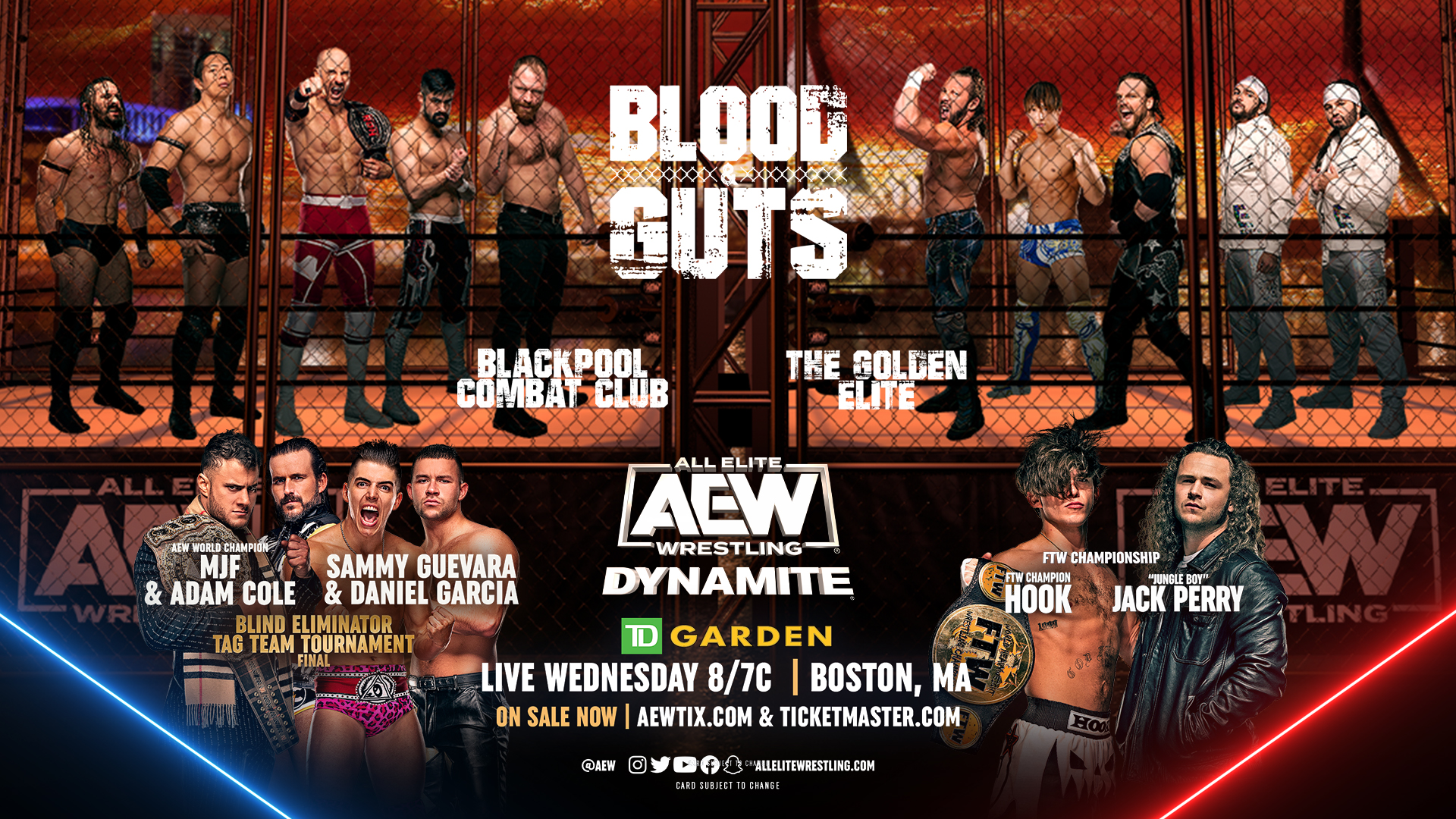 AEW Dynamite live results: Blood & Guts match