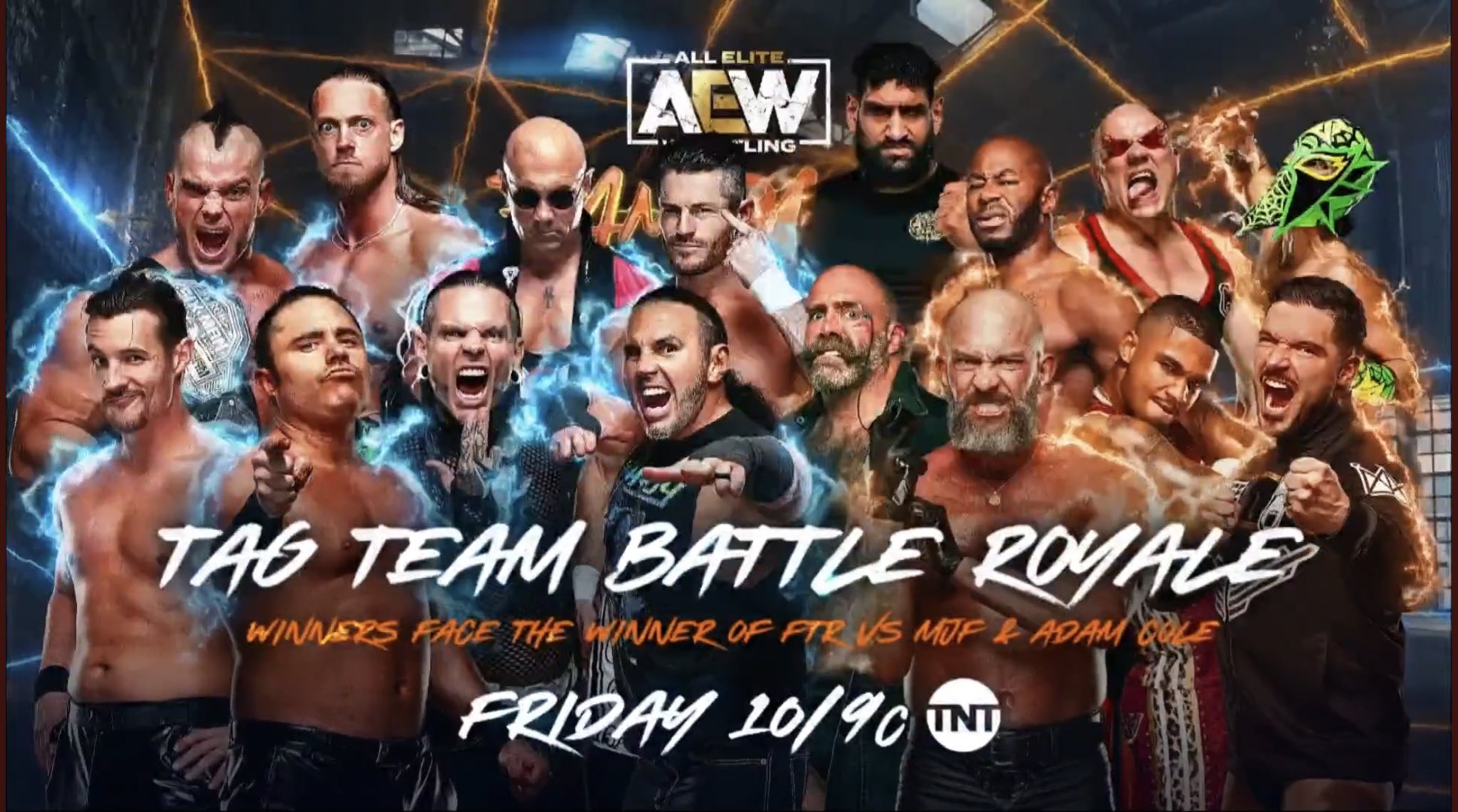 Battle royale for Tag Team title shot set for AEW Rampage