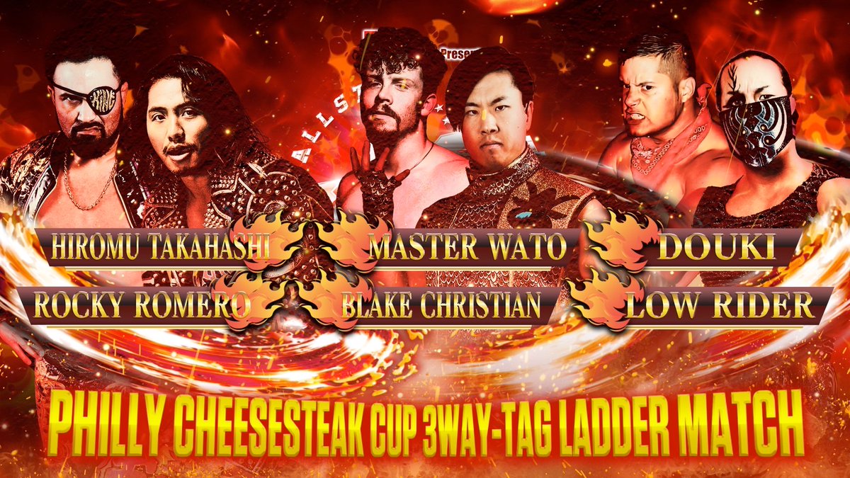 Philly Cheesesteak Cup ladder match set for NJPW All Star Junior Festival USA