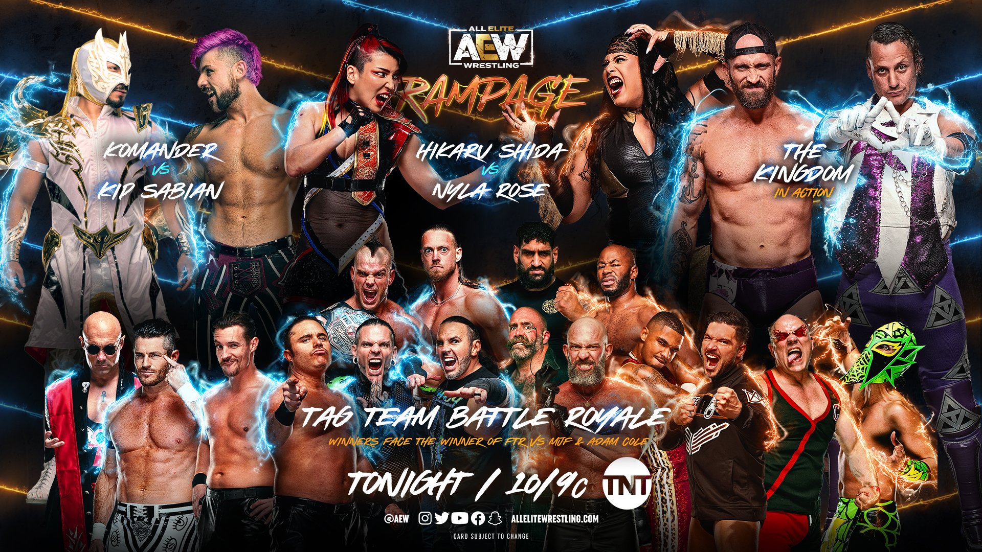 AEW Rampage live results: Battle royale for Tag Team title shot