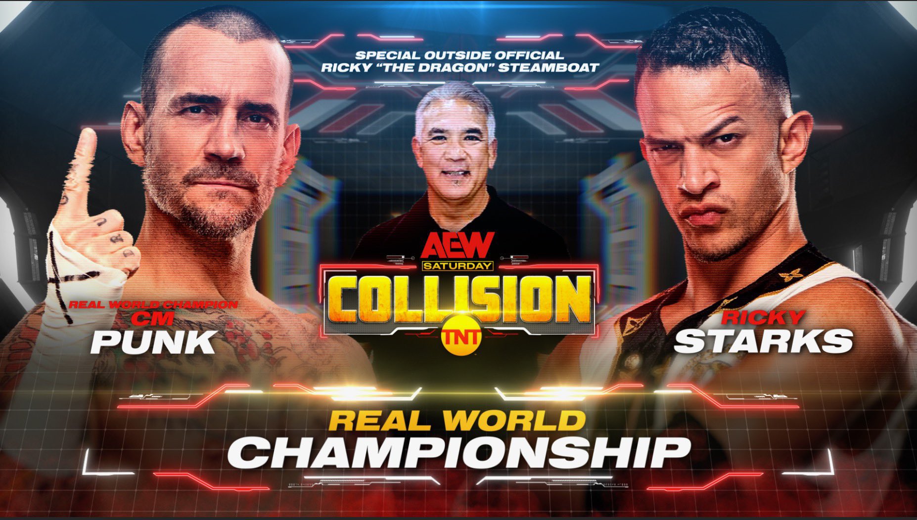 CM Punk to defend ‘Real World Championship’ on AEW Collision next week