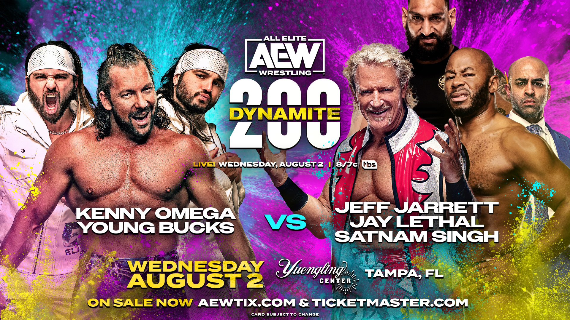 Trios match, MJF segment added to AEW Dynamite 200