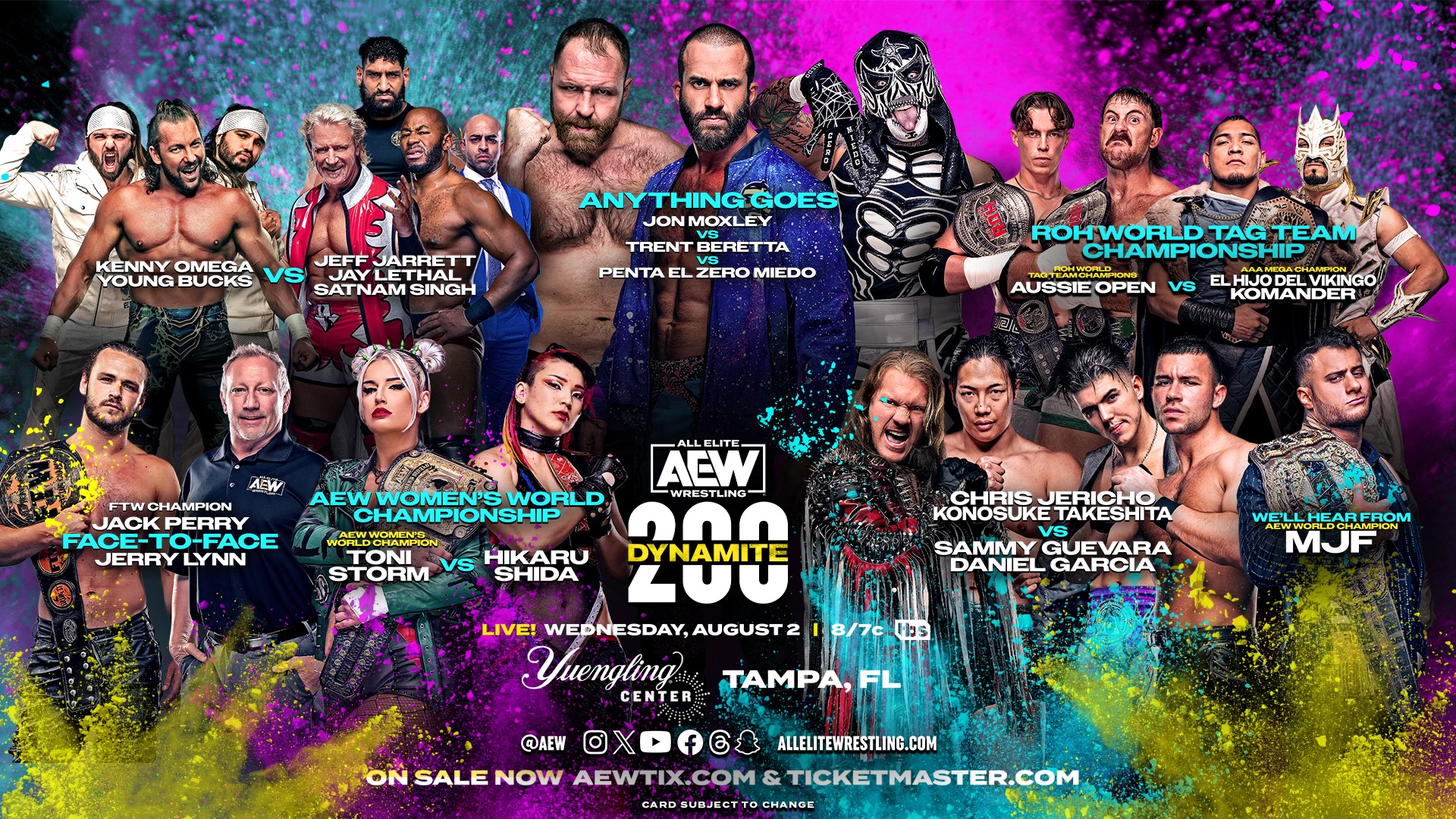 AEW Dynamite 200 live results: Toni Storm vs. Hikaru Shida