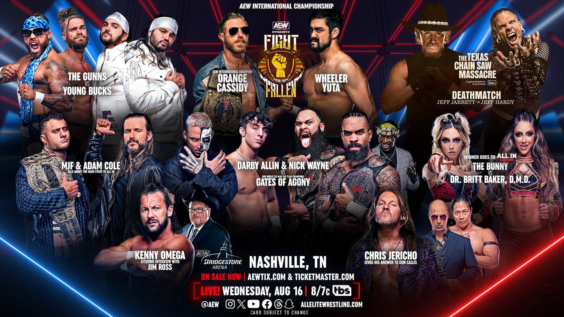 AEW Dynamite live results: Fight for the Fallen
