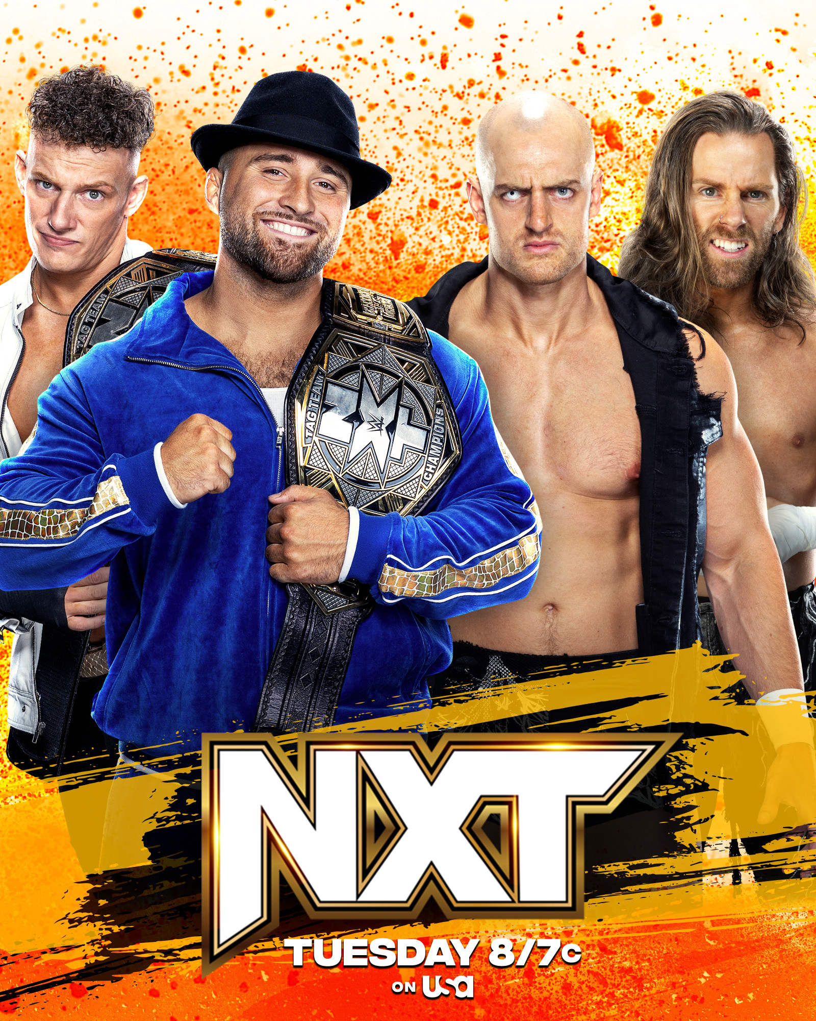 Tag Team title match to kick off this week’s WWE NXT