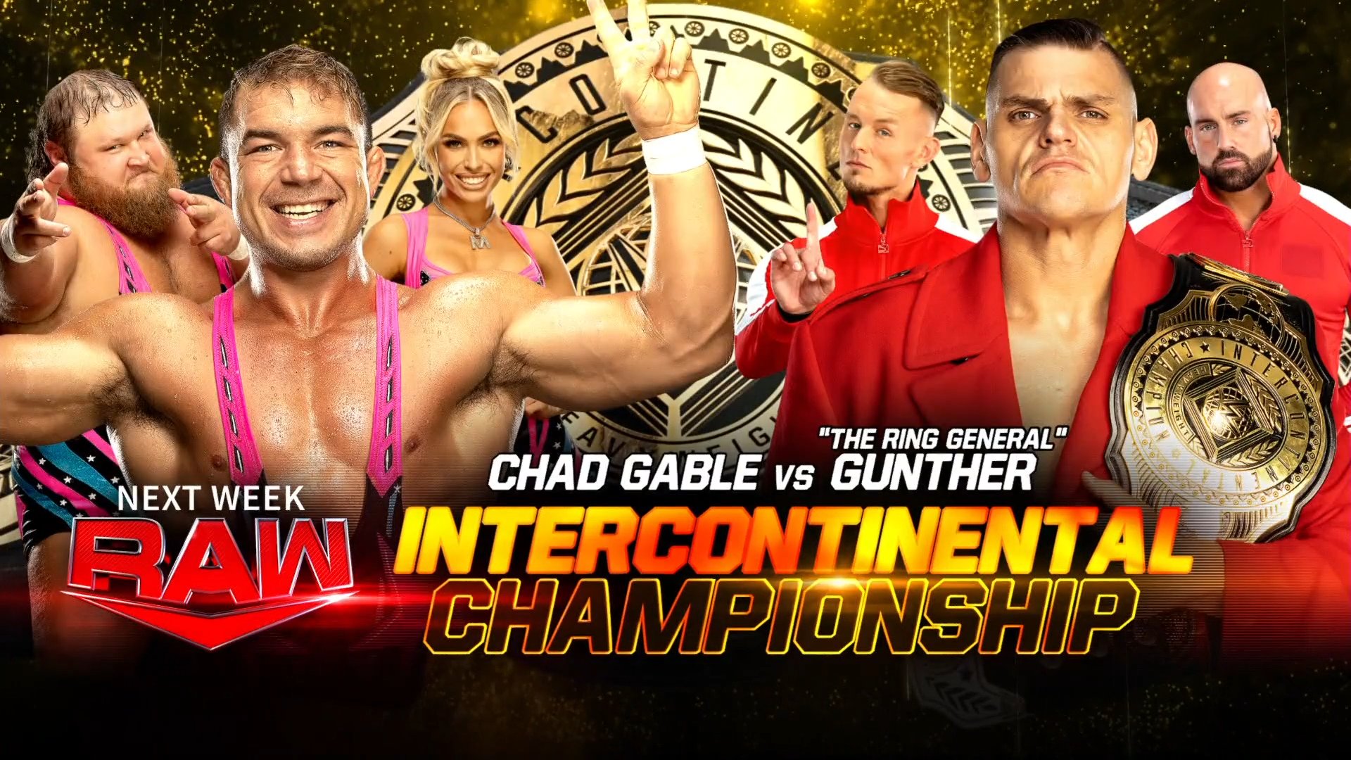 Intercontinental title match announced for next week’s WWE Raw