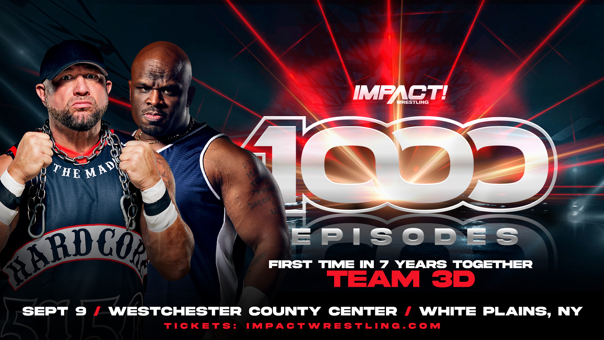 The Dudleys to reunite at Impact 1000