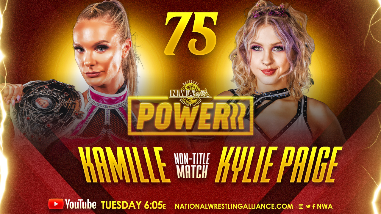 NWA Power results: Women’s Champion Kamille vs. Kylie Paige non-title match