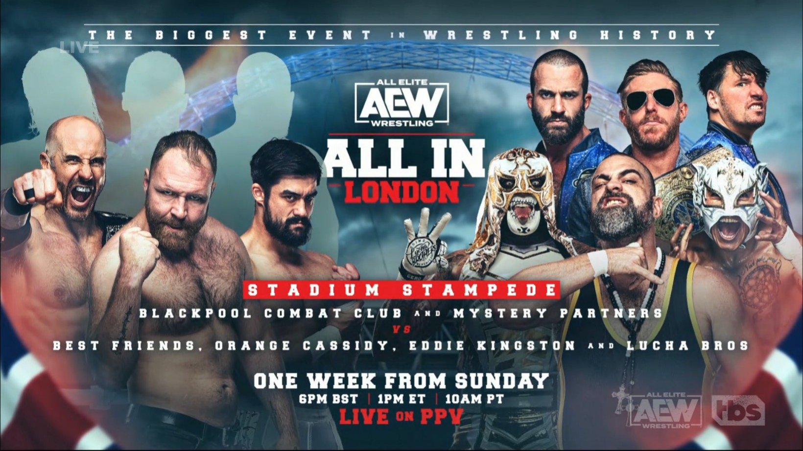 Stadium Stampede match announced for AEW All In