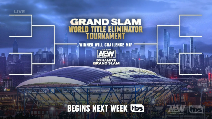 Grand Slam World title eliminator tournament begins on next AEW Dynamite