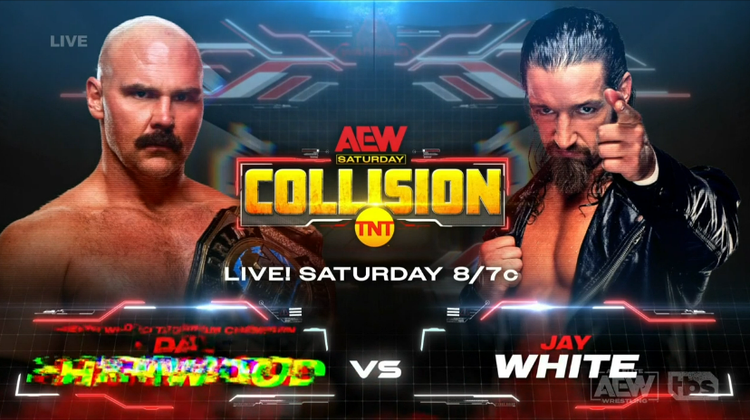 Dax Harwood vs. Jay White announced for AEW Collision