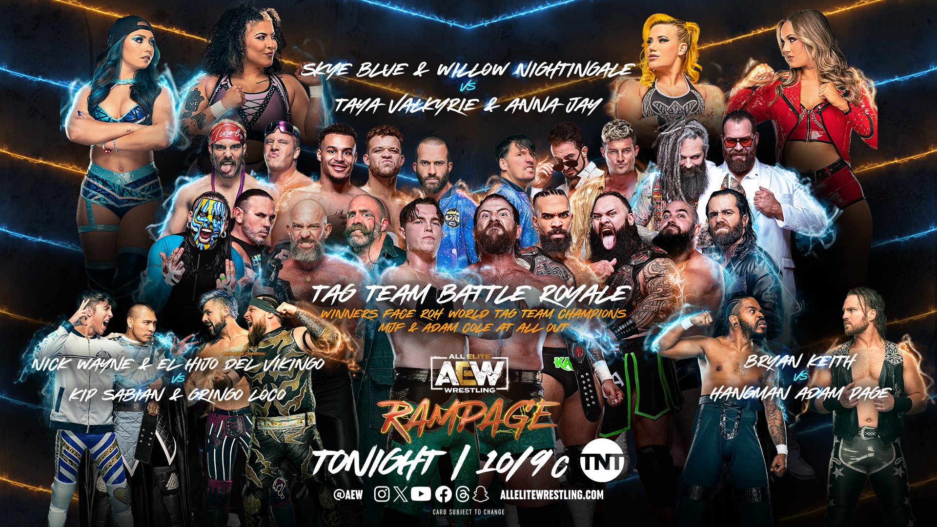 AEW Rampage live results: Battle royal for ROH Tag Team title shot at All Out