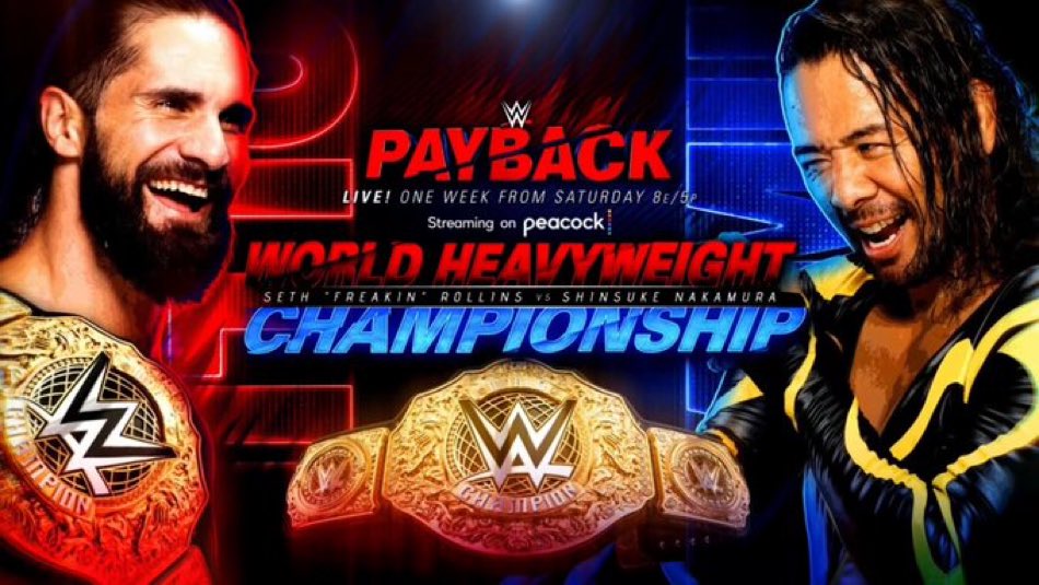 World Heavyweight title match official for WWE Payback
