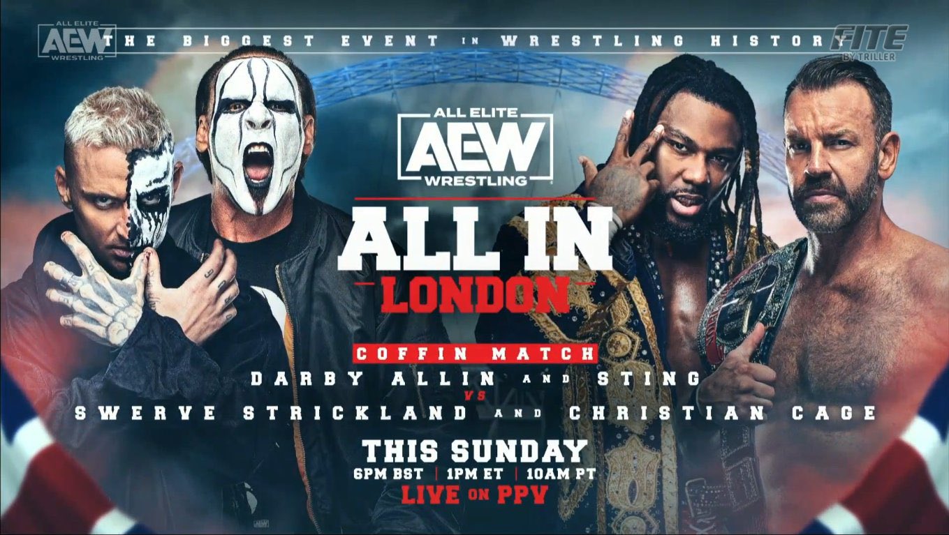 Christian Cage added to AEW All In coffin match, AR Fox removed