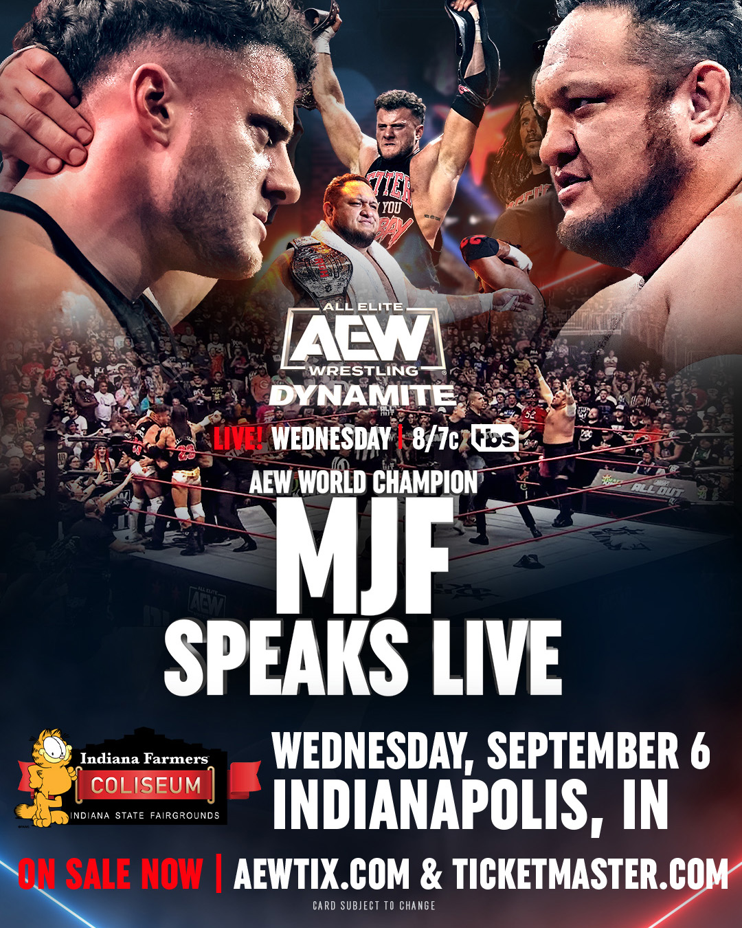 MJF live appearance set for AEW Dynamite