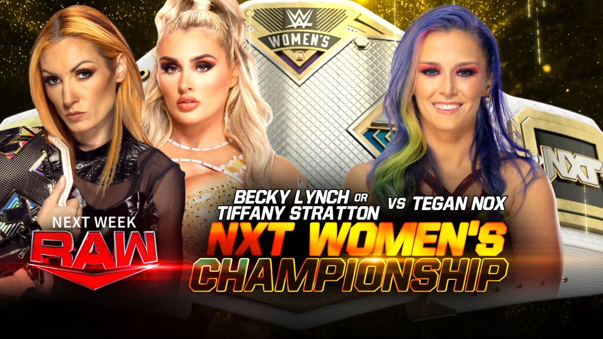 NXT Women’s title match announced for next week’s WWE Raw
