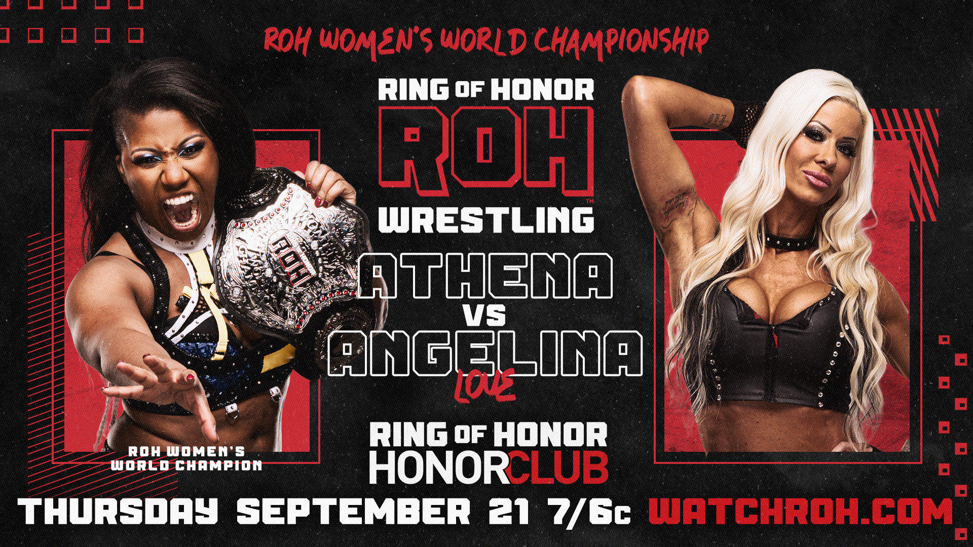 Women’s title match set for Ring of Honor TV
