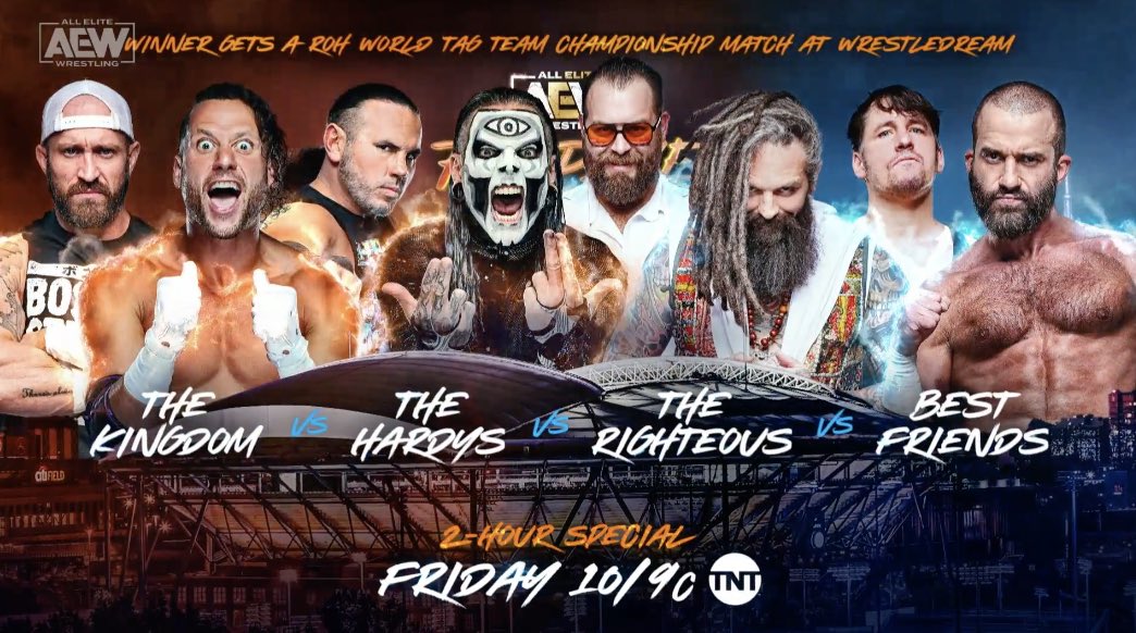 Number one contenders match set for AEW Rampage Grand Slam