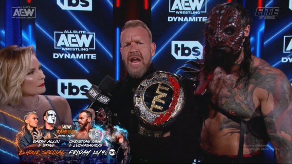Three-way TNT title match added to AEW Collision
