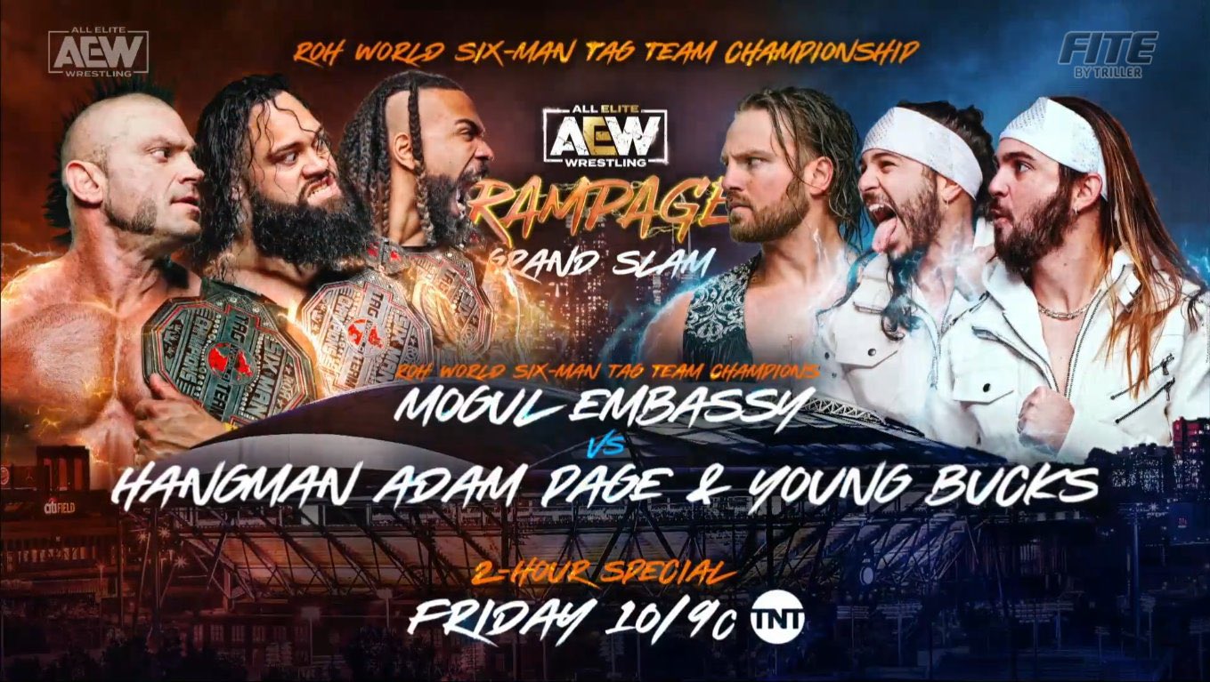 AEW Rampage Grand Slam spoilers: Two title matches