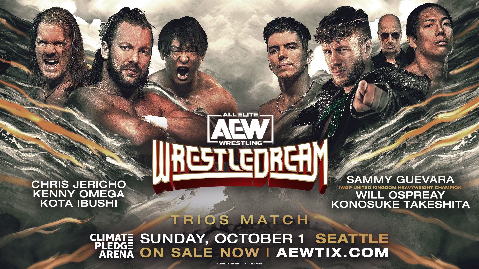 Five matches added to AEW WrestleDream