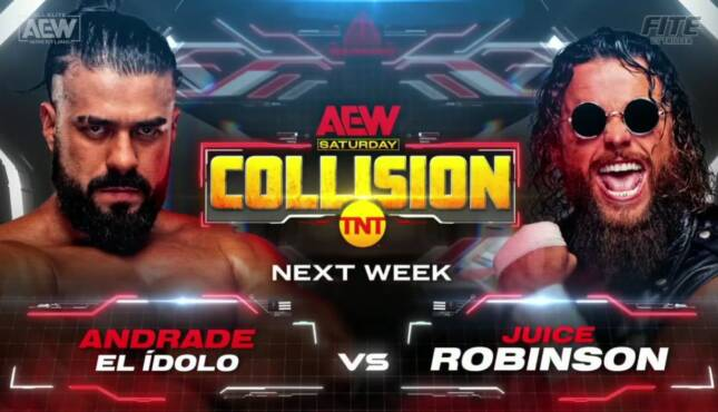 Andrade El Idolo vs. Juice Robinson set for next week’s AEW Collision
