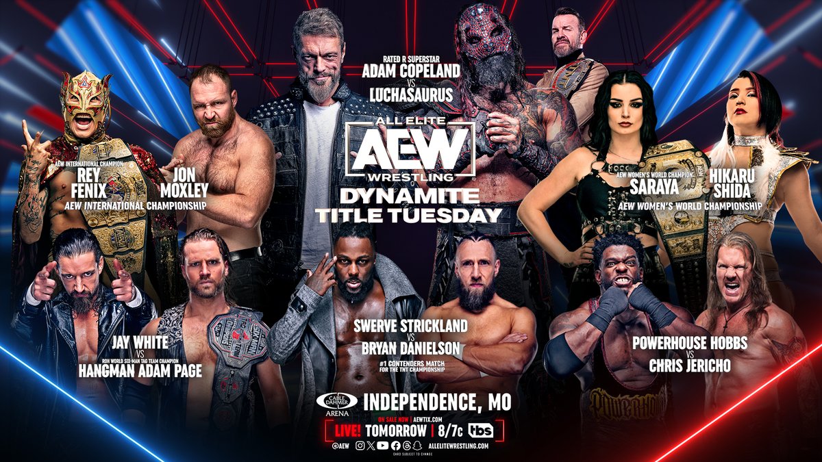 Report: AEW Dynamite Title Tuesday to have 10-minute overrun