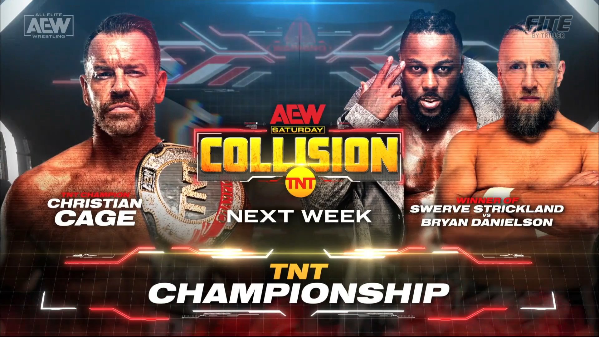 TNT title match set for next week’s AEW Collision