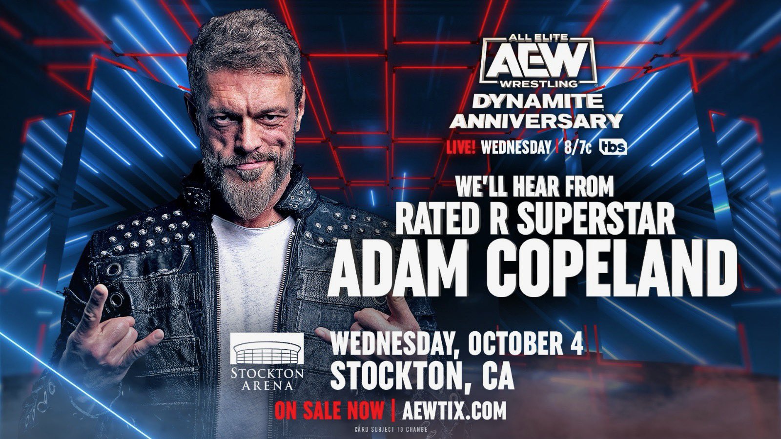 Adam Copeland’s first promo announced for AEW Dynamite Anniversary