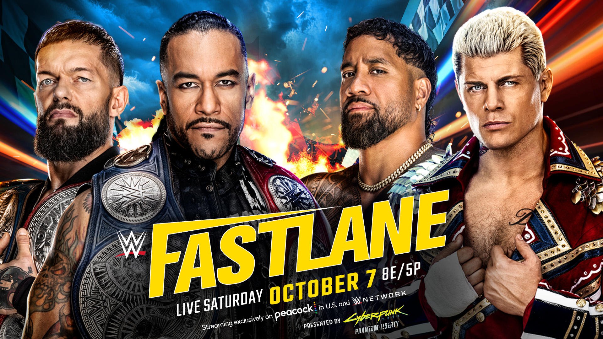 Undisputed Tag Team title match added to WWE Fastlane
