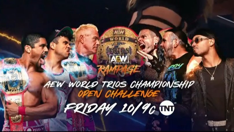 Trios Championship match announced for AEW Rampage