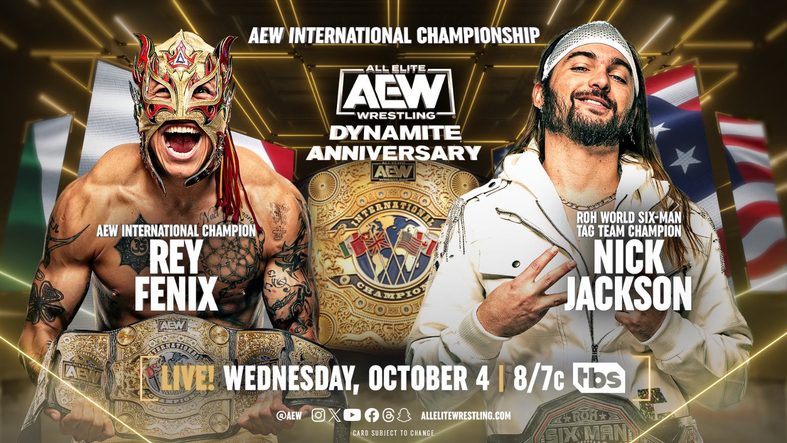 International title defense set for AEW Dynamite Anniversary episode