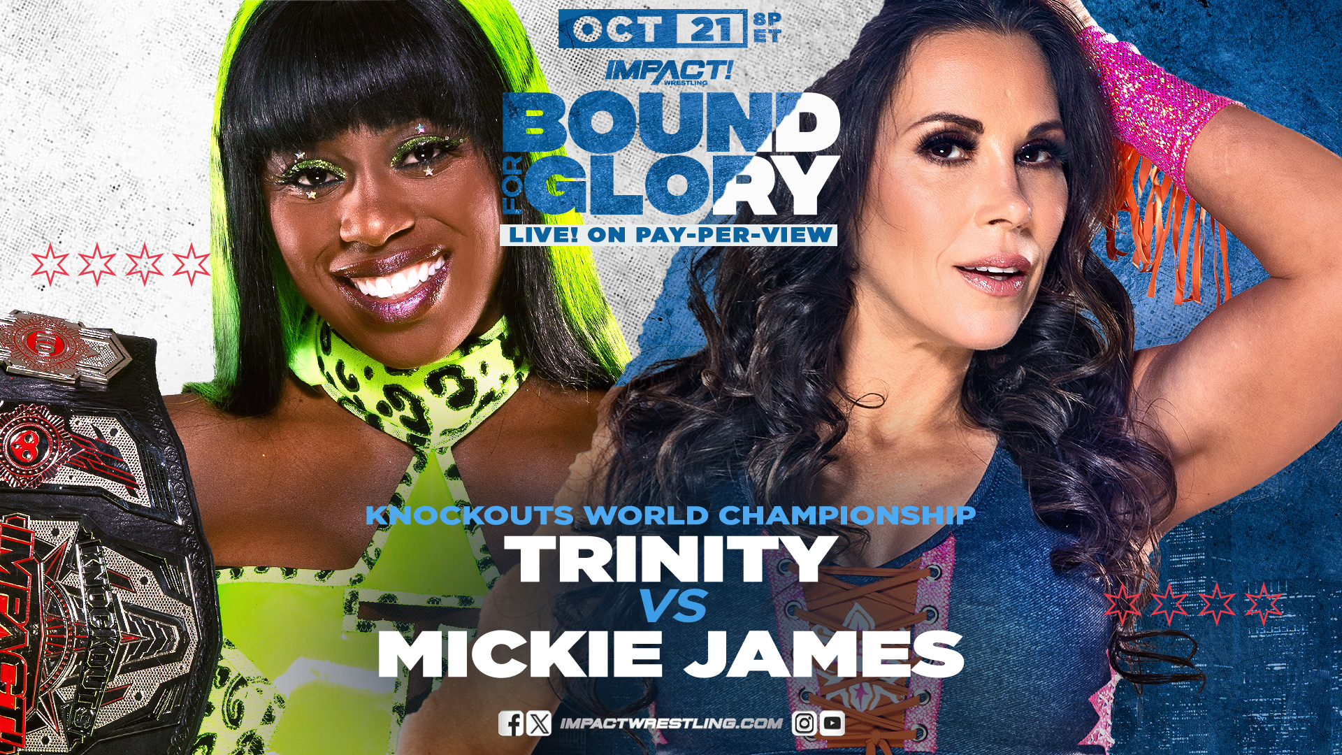 Knockouts title match added to Impact Wrestling Bound for Glory