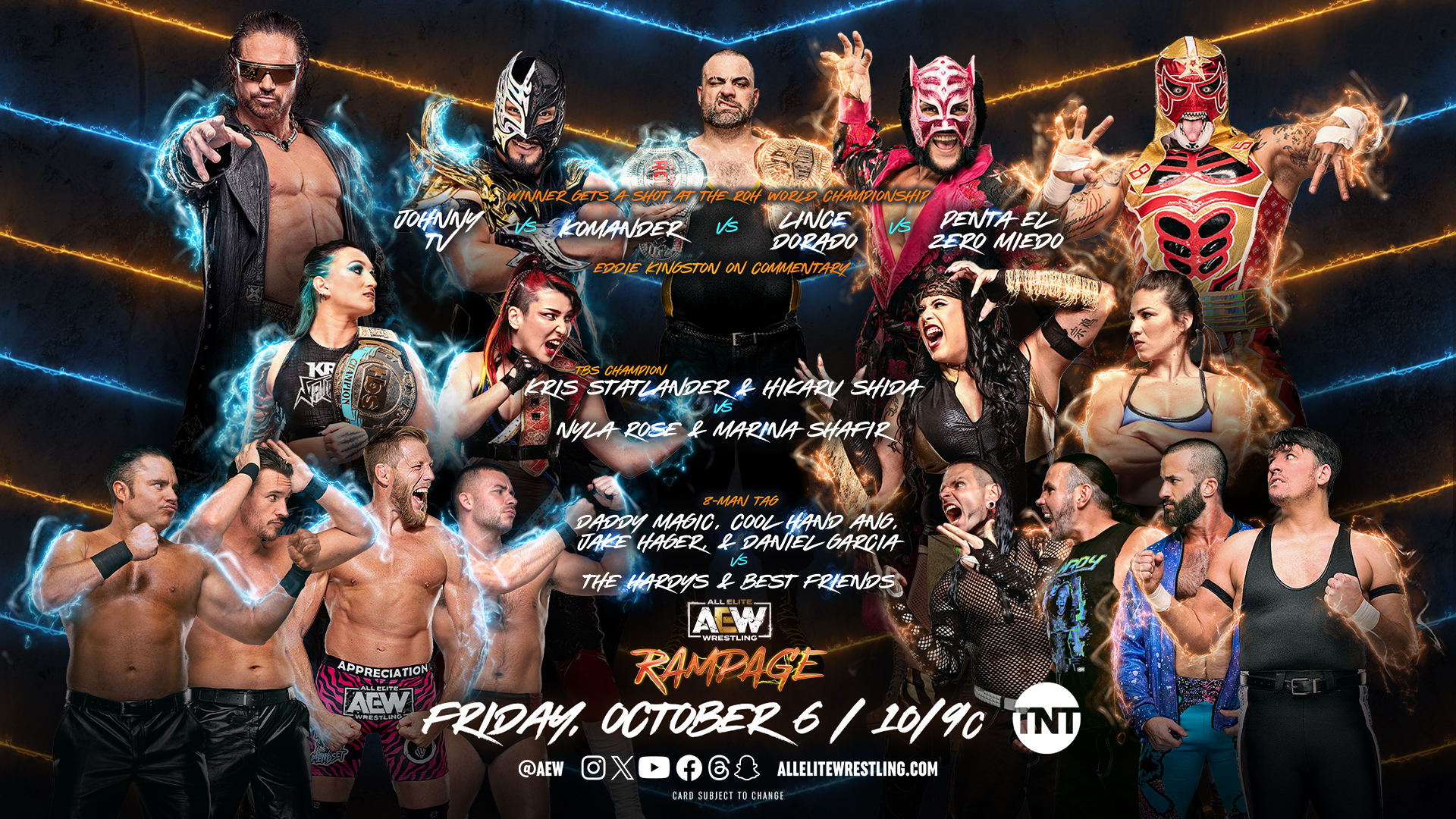 AEW Rampage live results: ROH title number one contender’s match