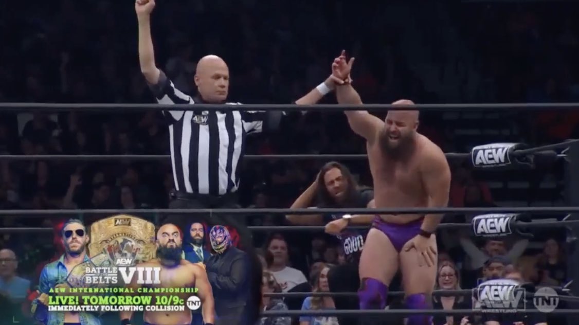 John Silver challenging for AEW International title at Battle of the Belts VIII