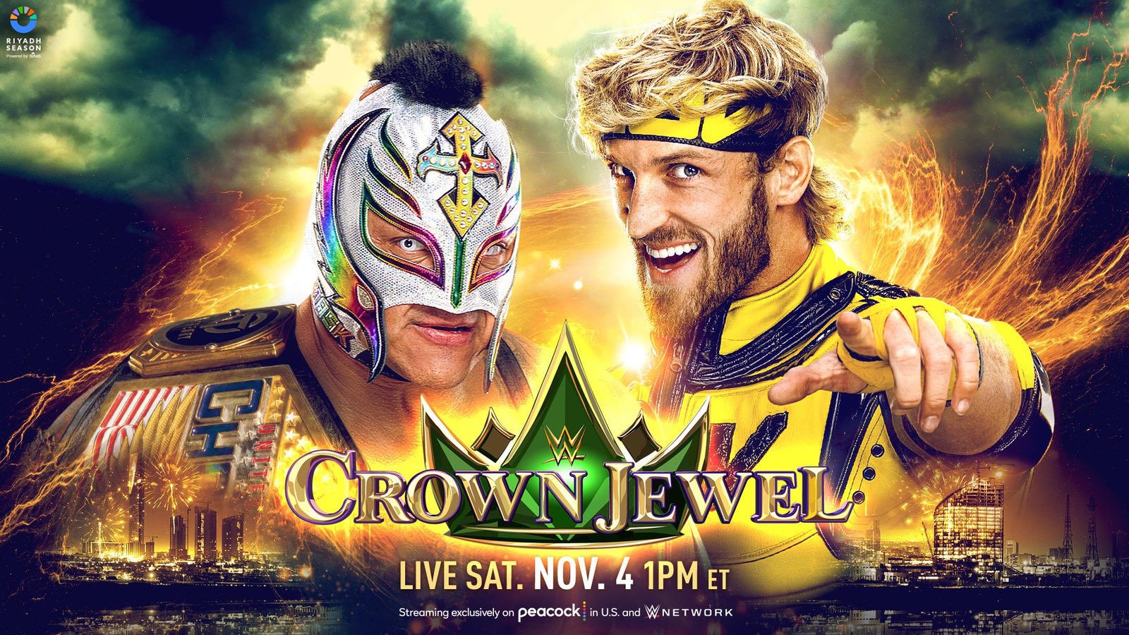 Rey Mysterio vs. Logan Paul confirmed for WWE Crown Jewel